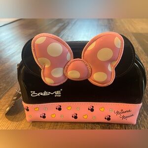 The Crème Shop Minnie Mouse Pink Cosmetic Bag